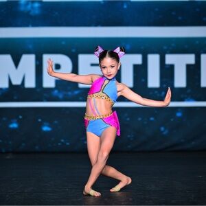 Jazz custom dance costume